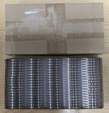 100Pcs 39mm Coin Case Capsules Holder Clear Plastic Round Storage Box - ProSHULZ