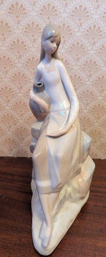Nao lladro porcelain - by,