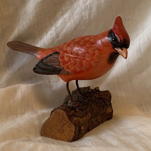 Red cardinal hand - red,