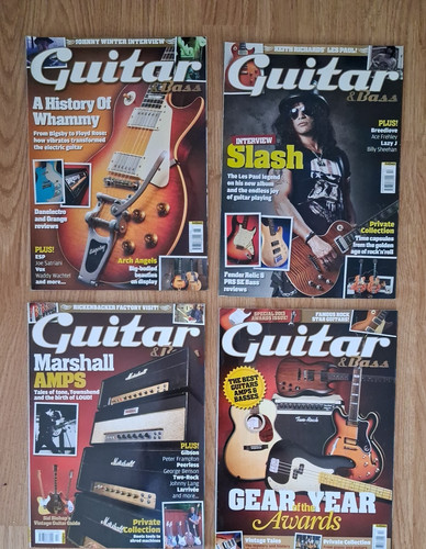 Guitar and bass magazines - guitar,