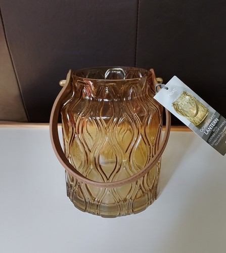 Next ochre glass - lantern, with