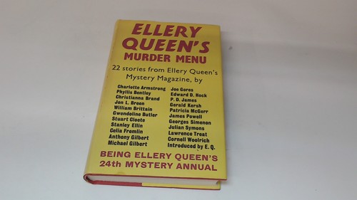 Ellery queens murder menu - ellery,