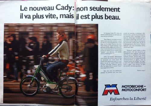 Mobylette motobecane cady - mobylette,