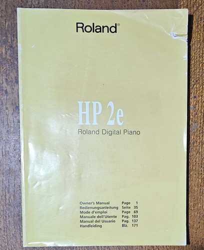 Roland digital piano - 2e,