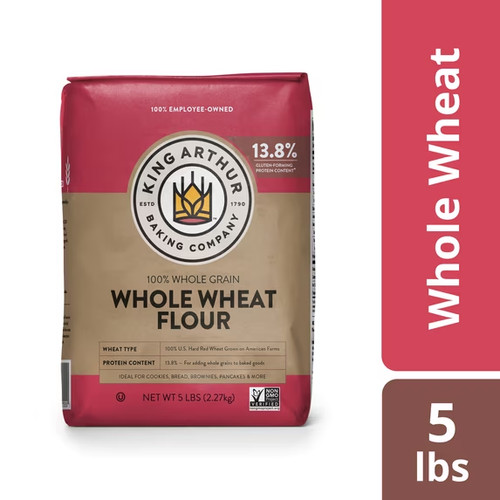 King arthur 100 whole wheat - king,