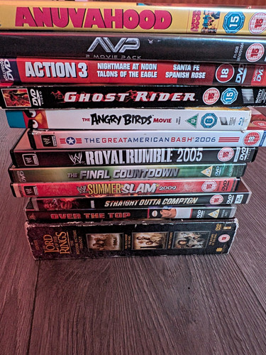 Mixed dvd job lot bundle - lot, –