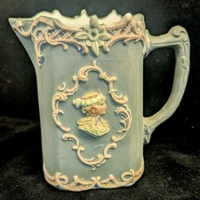 Portrait Woman Creamer,Antique