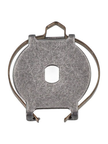 Stainless steel click holder - stainless,