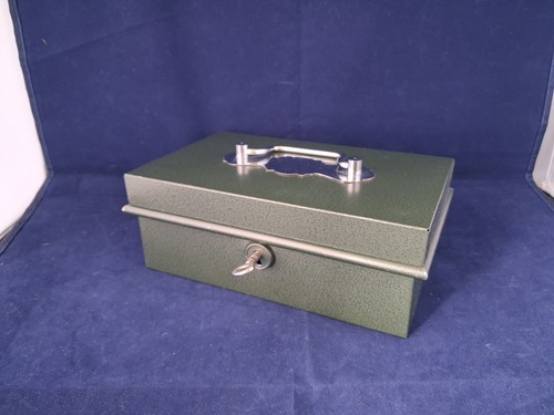 Vintage metal cash - money, box