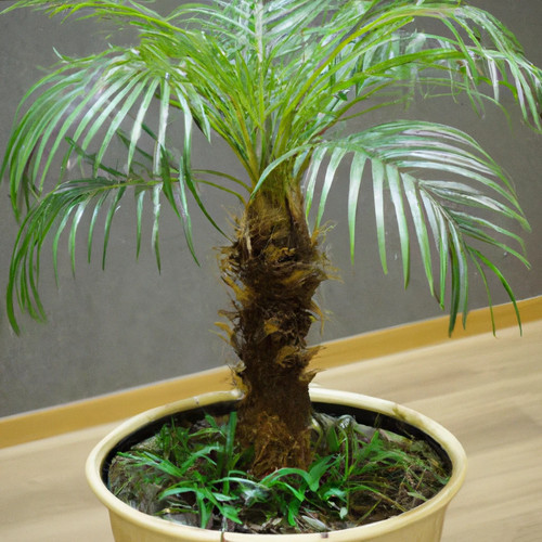 Canary island date palm - canary,