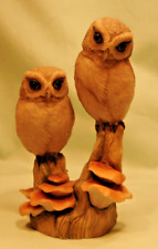 Teviotdale Pair of Owls on