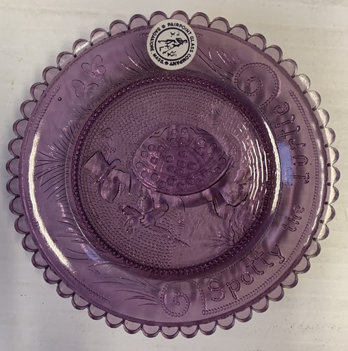 Pre owned pairpoint cup plate - pre-owned,