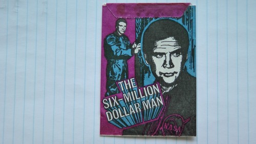 1975 monty gum wrapper - monty,