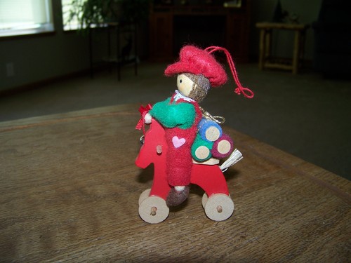 Vtg wooden handmade hand - vtg,