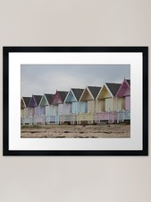 Beach huts at Mersea Island