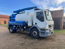 2011 61 DAF LF 55 18 TON WHALE GULLY SUCKER VACUUM TANKER MEDIUM VOLUME JET VAC