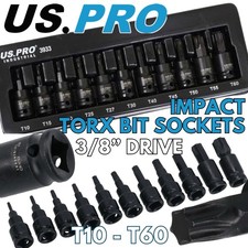 US PRO IMPACT TORX BIT Sockets