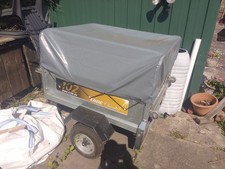 Erde 102 Trailer with high top