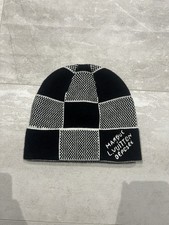 Louis Vuitton Men's Grey Beanie New Same Day Shipping