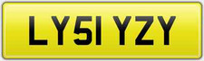 LIZZY NUMBER PLATE ELIZABETH