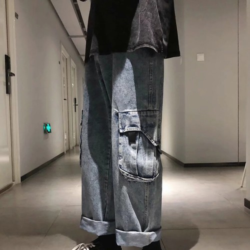 Men denim pants - denim, jeans