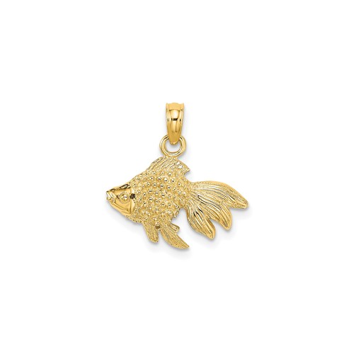10k yellow gold solid - gold, textured