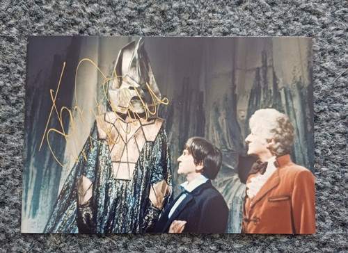 Doctor who jon pertwee signed - jon,