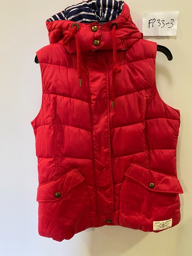 Joules red charnwood quilted - red,