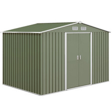 Outsunny 9x6ft Galvanized