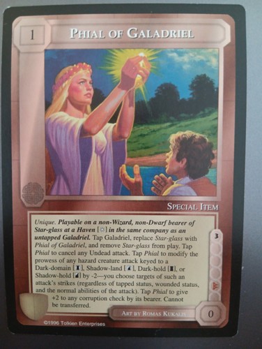 Phial galadriel meccg - of,