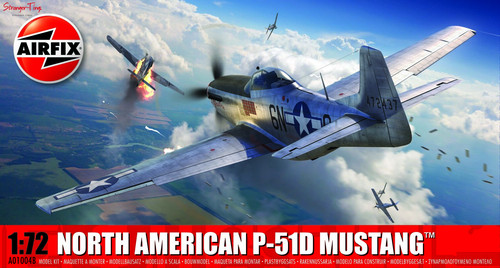 Airfix north american 51d - airfix,