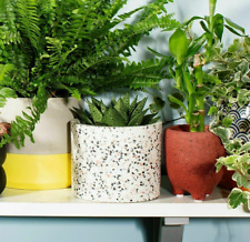 Terrazzo Planter Pink, Grey & White Garden/Indoor Plant Pot By Sass & Belle