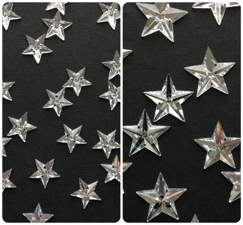 Stars sew on - 25/50,