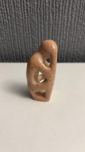 Abstract thinker figurine - abstract,