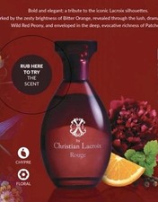 Christian Lacroix Rouge Eau de Parfum EDP Spray 50ml Sealed Avon rare brand new 