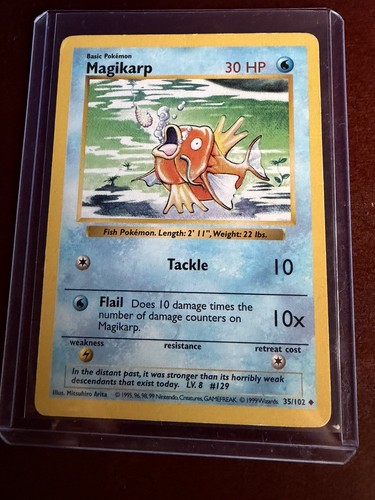Magikarp base set - set, (shadowless)