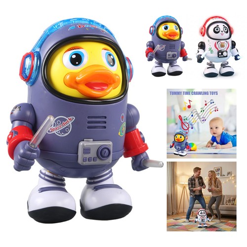 Dancing space duck toy - space,