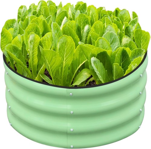 Durable 2x2x1ft round metal - durable,