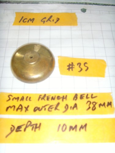 Small french clock - french, bells