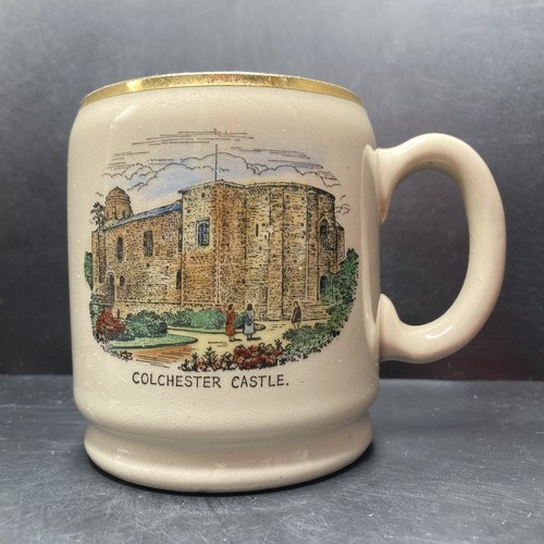 Vintage colchester castle - vintage,