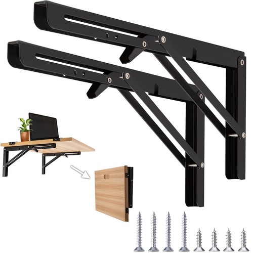 2pcs folding shelf - shelf, brackets