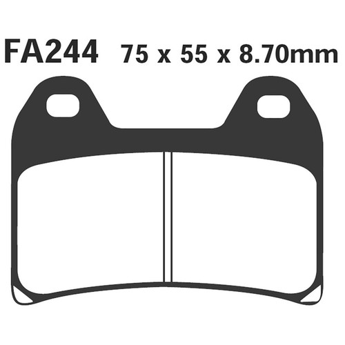 Pair pads ebc - of, for