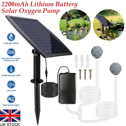 Solar power oxygenator - solar,
