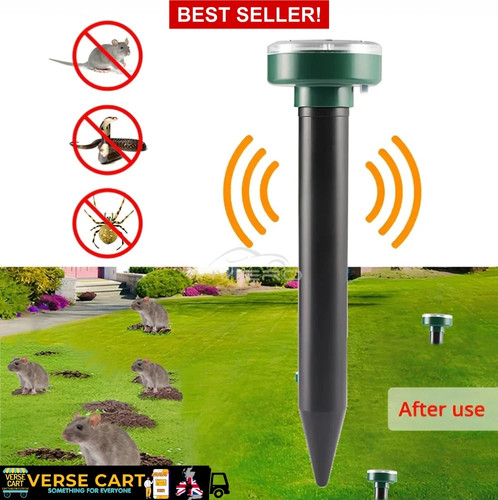 Solar ultrasonic pest repeller - ultrasonic,