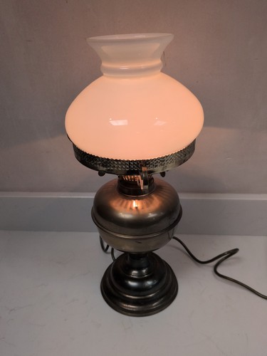 Vintage brass converted oil - vintage,