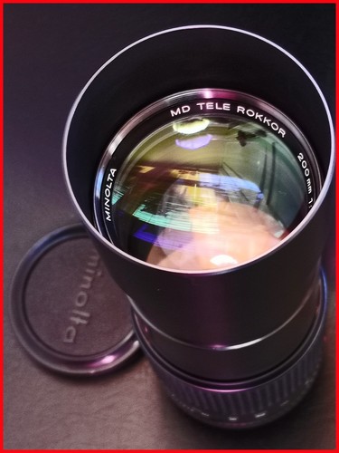 Excellent minolta tele rokkor - ,