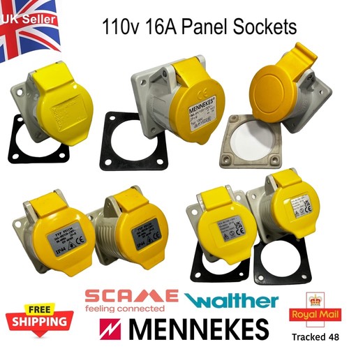110v 16a panel socket - 110v,