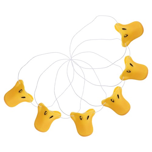 6pcs durable vinyl - 6pcs, nose