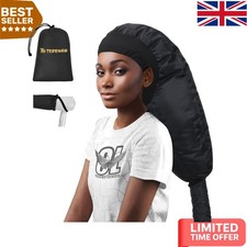 Upgraded Bonnet Hair Dryer with Adjustable Hood - Perfect for Fast & Even Drying