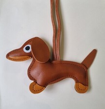 Faux Leather Dachshund Handbag